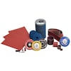 United Abrasives/Sait SAIT 35348 6S Premium Stearated Ceramic High Performance Paper Disc, 5" Hook & Loop (8 holes), 400 Grit, 50-Pack 35348